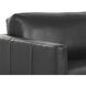 Rogers Cortina Black Leather Sofa